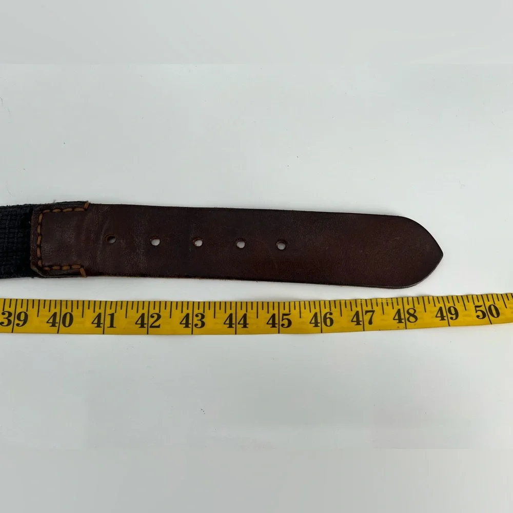 Vintage Canvas & Leather Casual Belt L /‎ XL